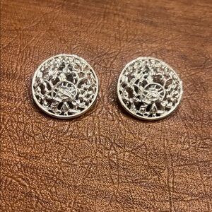Elegant Silver Filigree Earrings